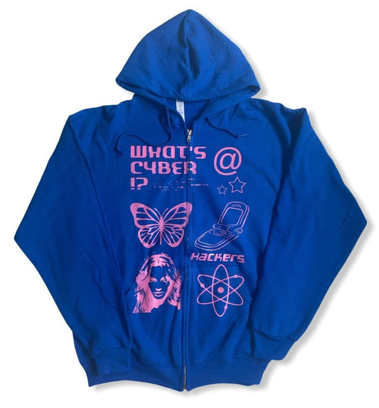 What's Cyber Zip - Up Hoodie