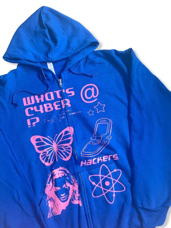 What's Cyber Zip - Up Hoodie