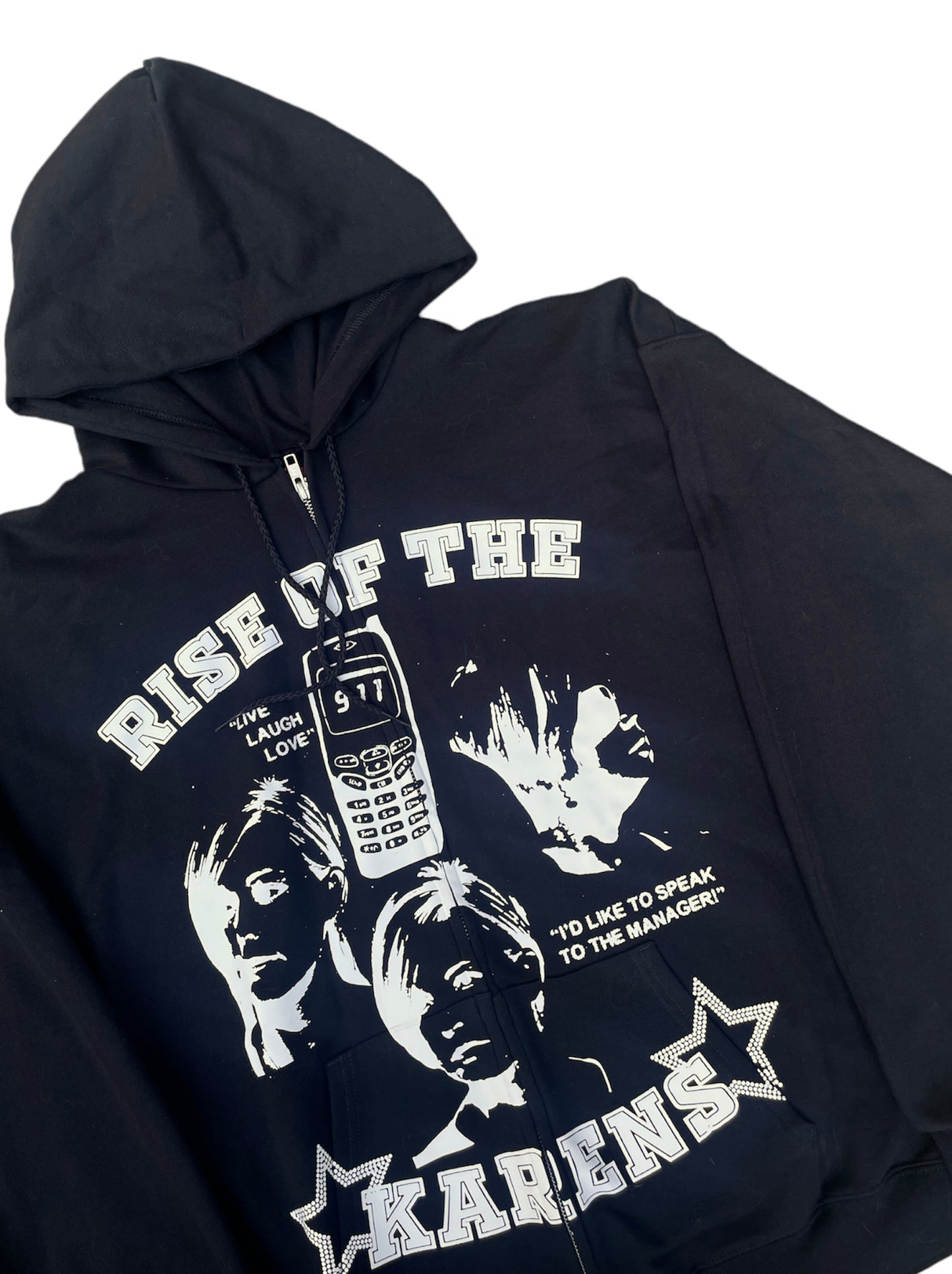 Rise of The Karens Zip-Up Hoodie
