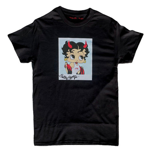 Betty Boop Devil Photo T - Shirt